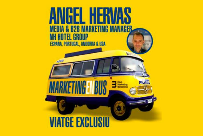 “Marketing en Bus” fa parada al CETT de la mà del Club de Marketing Barcelona